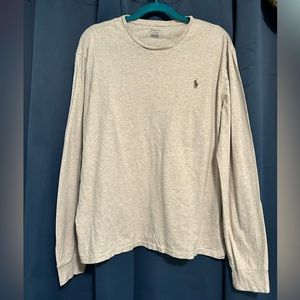 L - Polo Ralph Lauren Beige long sleeve Shirt